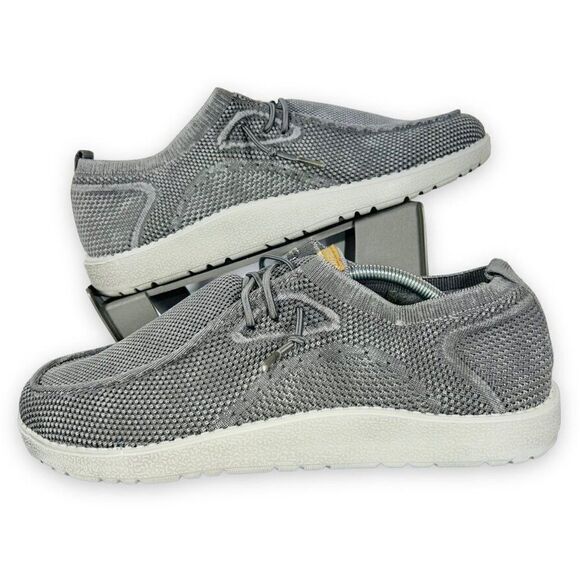 ITAZERO Slip-on Casual Loafers Grey Men's 12 - Picture 1 of 11